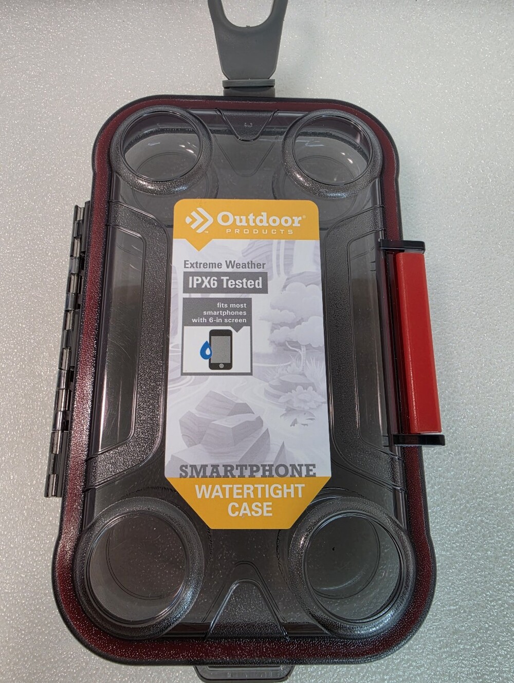 Outdoor Products Extreme Weather ILX6 Tested Smartphone Watertight Case.